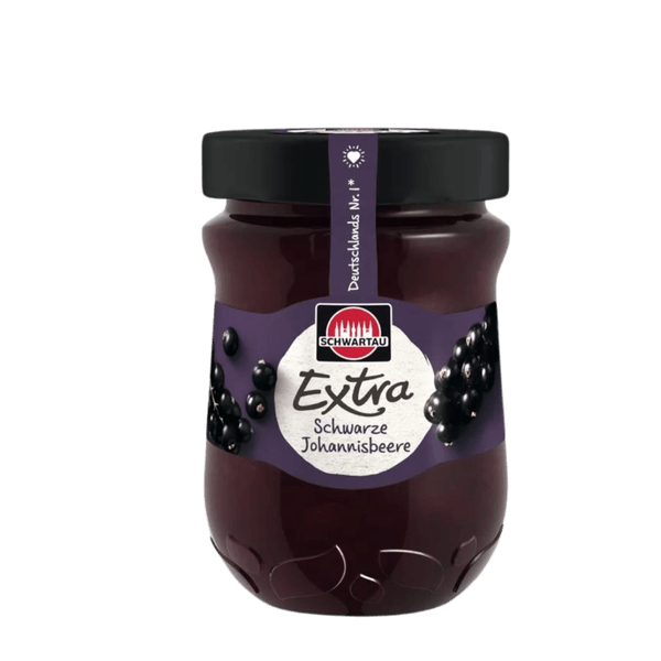 Geleia Alemã Schwartau Groselha Preta 340g